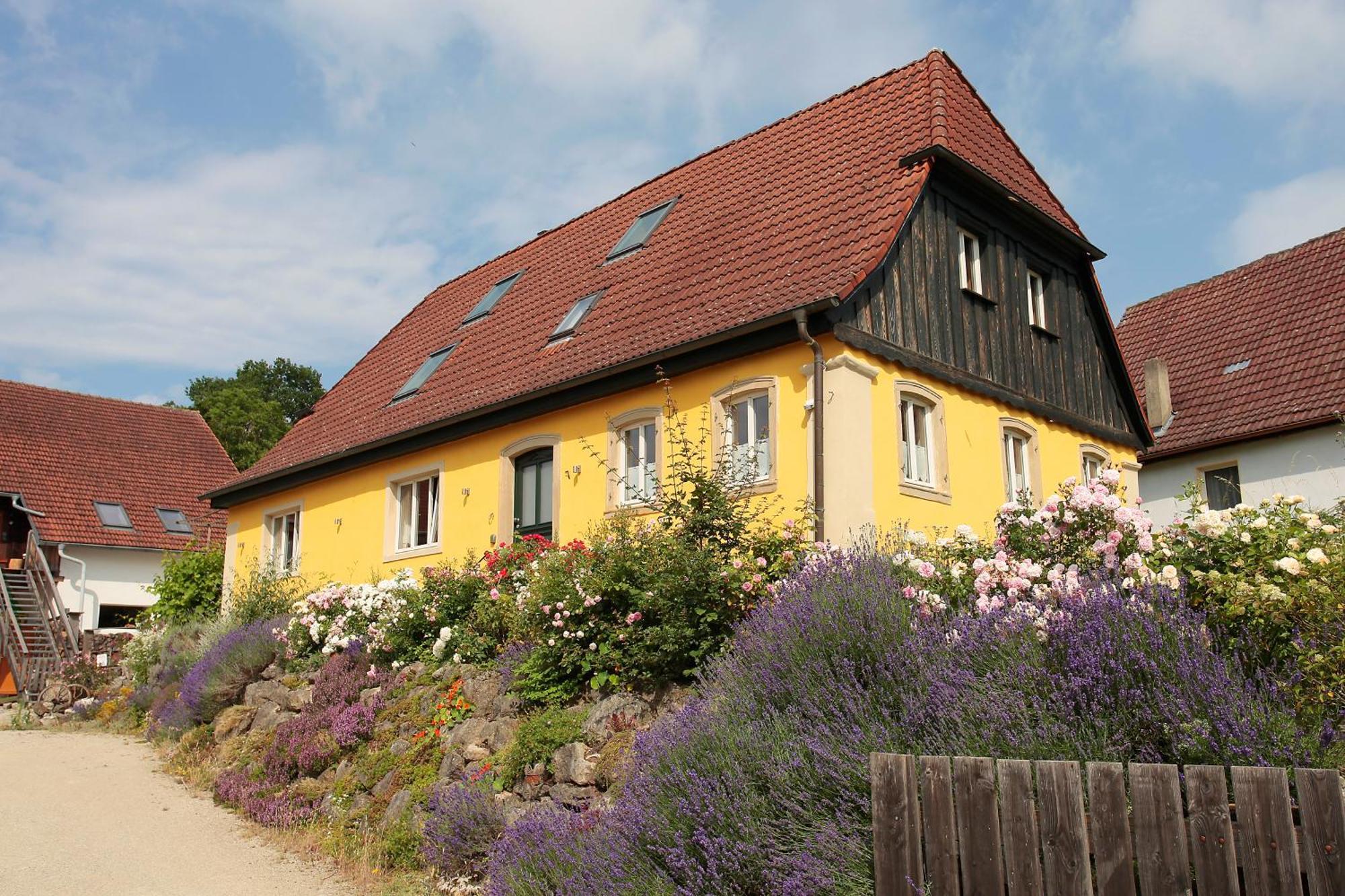 Gemuetliches Apartment Mit Galerie Im Ferienhof Litzendorf Екстер'єр фото