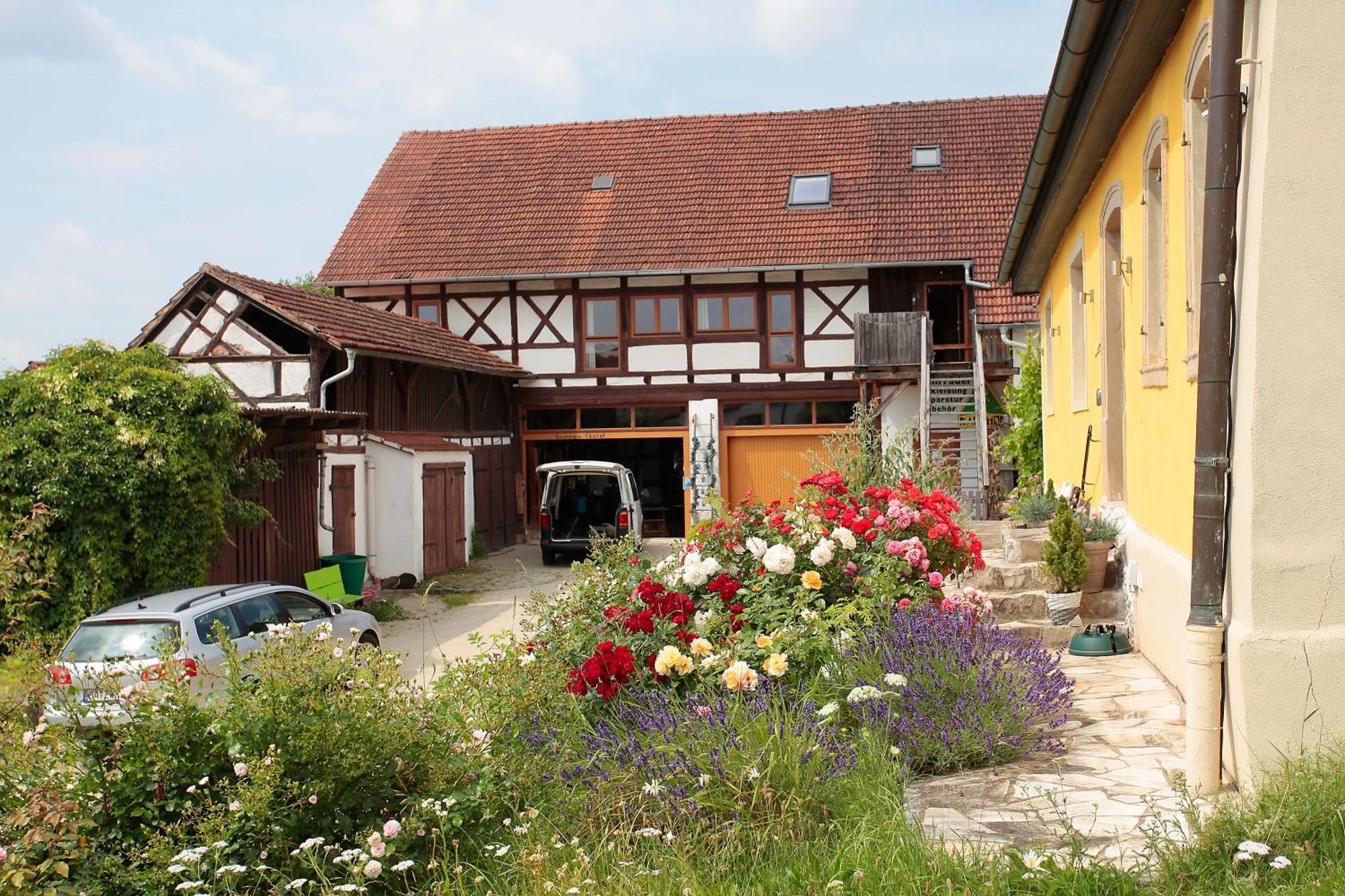 Gemuetliches Apartment Mit Galerie Im Ferienhof Litzendorf Екстер'єр фото